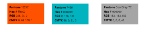 PeopleSense Consulting Brand Color Palette