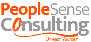 PeopleSense Consulting Logo with Tagline