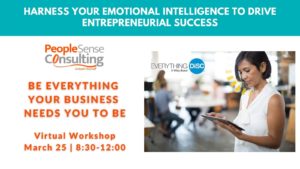 Harness Your EQ March Twitter Post
