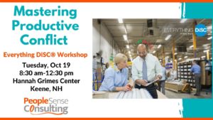 Productive Conflict Oct 2021 PeopleSense Consulting